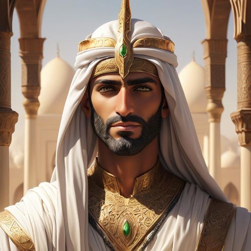 Image of Anbay, the wise guardian spirit associated with justice and guidance in folklore.