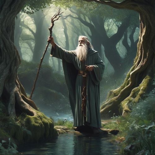 Breton_ Iconic imagery representing Breton Mythology