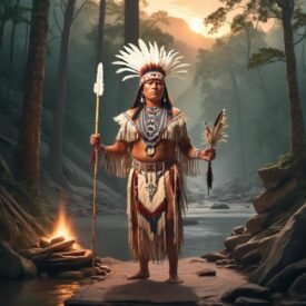 Cherokee_ Image of the Native American Cherokee people, representing their rich culture, traditions, and heritage.