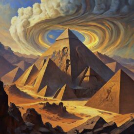 Egyptian_ Cultural imagery representing Egyptian mythology