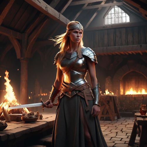 Germanic_ Cultural imagery representing Germanic Mythology