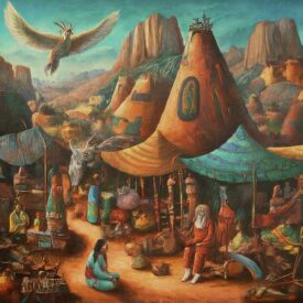 Hopi_ Image of the Hopi people, representing the Native American tribe known for their rich culture, traditions, and connection to the desert Southwest.