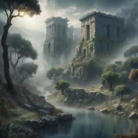 Illyrian_ Iconic imagery representing Illyrian, Asturian and Basque Mythology