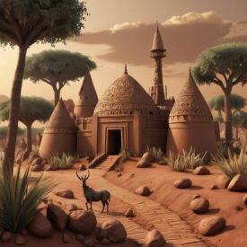 Kanuri_ Traditional Imagery representing Kanuri Mythology