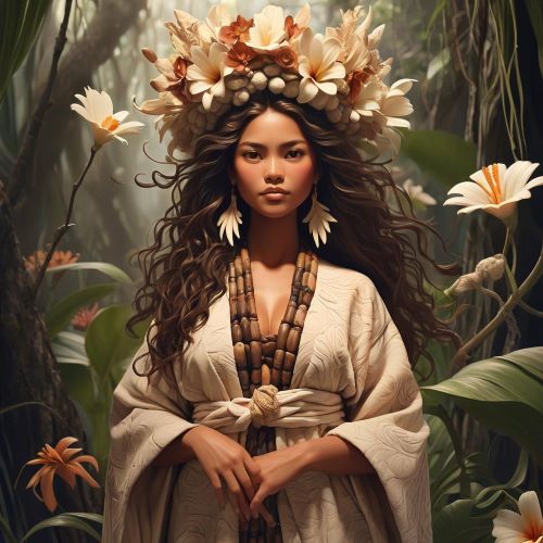 Image of the mystical spirit Kapo, embodying protection, guidance, and sacred ritual energy.