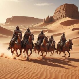 Lybian_ Image of the ancient Libyan deity associated with protection, desert landscapes, and ancestral spirits
