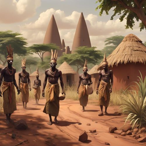 Mande_ Image of Mande, the West African culture hero and legendary figure of wisdom and unity.
