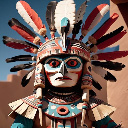 Image of the guardian forest spirit Mongwa, embodying nature, protection, and ancestral wisdom
