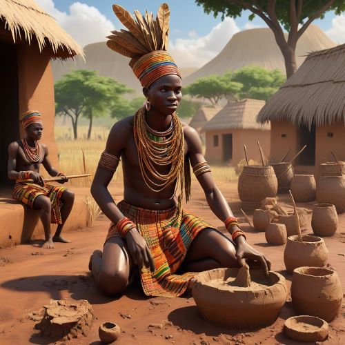 Mossi_ Image of the revered Mossi people of Burkina Faso, known for their rich culture, traditions, and warrior heritage.