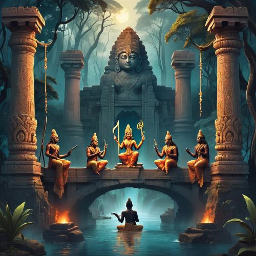 Mysteries of India depicted as an evocative concept exploring ancient legends, hidden knowledge, and enduring cultural enigmas