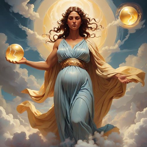 Image of Eileithyia the Greek Goddess of Childbrith
