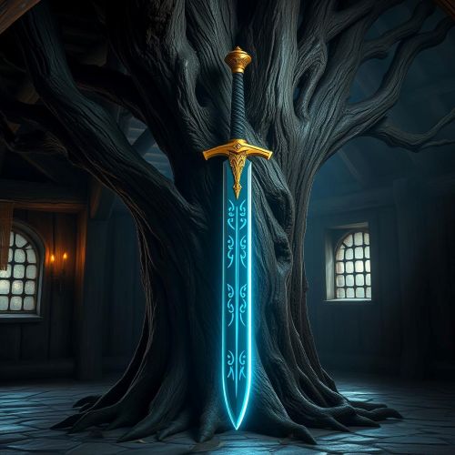 The Norse dragon slaying sword, Gram
