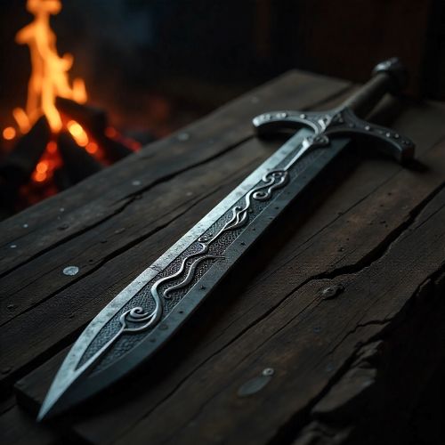 the legendary sword Hrunting from Beowulf.