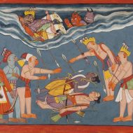 Mythlok - Indrajit attacking Rama Indrajit-attacking-Rama-and-Lakshmana
