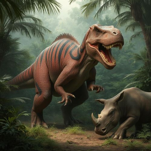 Mythical T-Rex of the Congo jungle