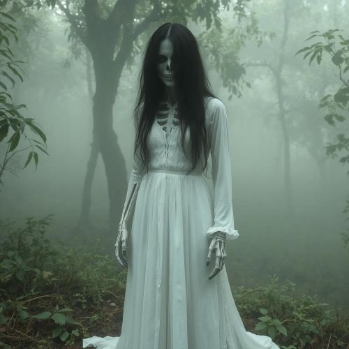 La Sayona ghostly woman in white haunting men
