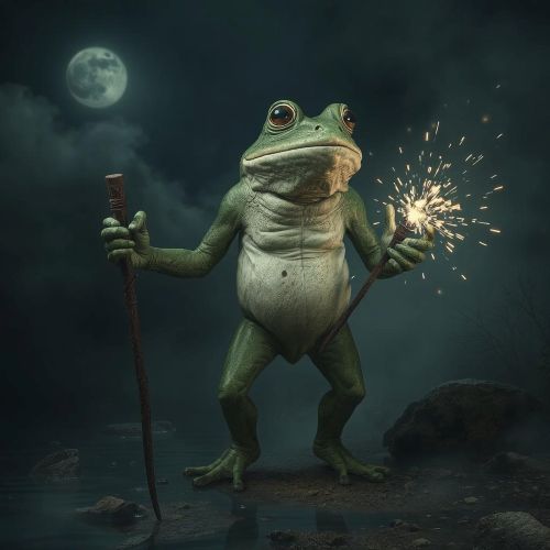 the Loveland Frog, a mysterious humanoid amphibian from Ohio folklore.
