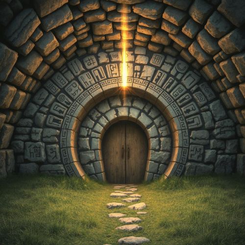 Newgrange : The Timeless Wonder View of Newgrange, the ancient Neolithic passage tomb in Ireland, featuring its circular stone structure and grassy mound."