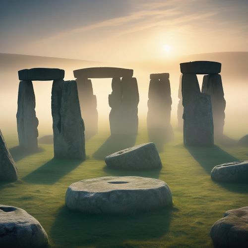 Image of the popular ancient structure Stonehenge