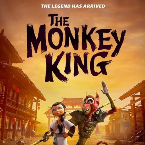 Sun Wukong depicted in mythic art as the legendary Monkey King symbolizing strength, rebellion, and divine mischief.