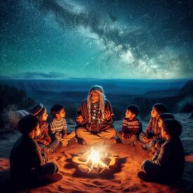 Navajo_ Image of the indigenous Navajo people of the American Southwest, known for their rich culture, art, and spiritual traditions.
