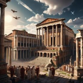 Roman_ Classical imagery representing Roman mythology