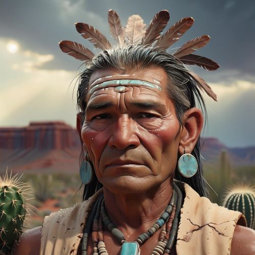 Image of Tonenili, depicted as a mystical spirit embodying nature’s subtle energies and harmony.
