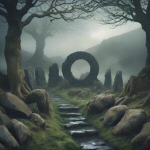 Welsh_ Iconic imagery representing Welsh mythology
