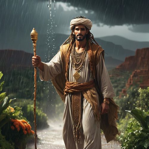 Image of Yakush, the revered Japanese healing and medicine deity.