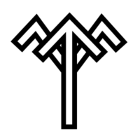 Tishtrya symbol depicted in mythic art representing rain, fertility, and celestial order.